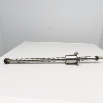 40mm Single Start 12mm Pitch Ball Screw & Nut 26-1/2" Screw Length 38" OAL