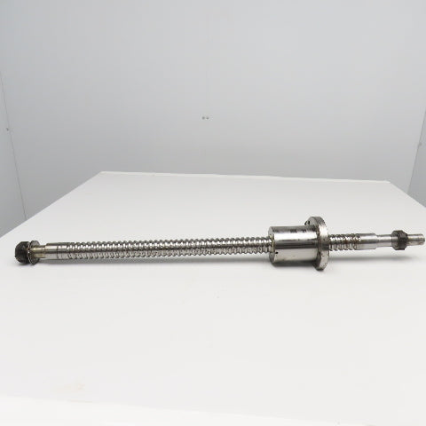 40mm Single Start 12mm Pitch Ball Screw & Nut 26-1/2" Screw Length 38" OAL