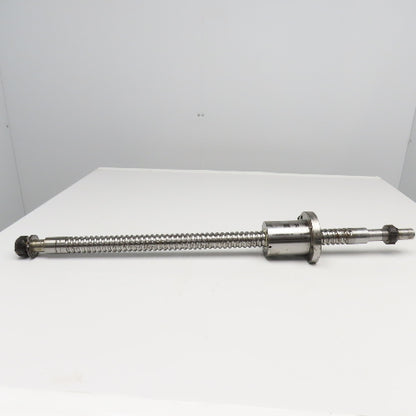 40mm Single Start 12mm Pitch Ball Screw & Nut 26-1/2" Screw Length 38" OAL