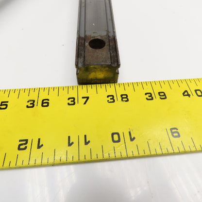 28mm Profile Linear Guide Rail 43-1/2" OAL Lot Of 2