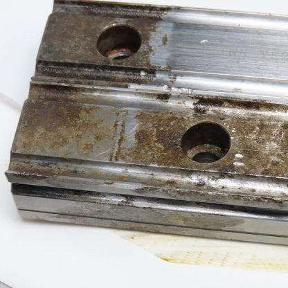 28mm Profile Linear Guide Rail 43-1/2" OAL Lot Of 2