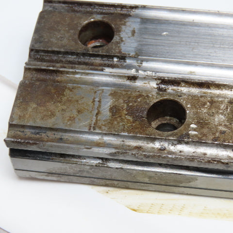 28mm Profile Linear Guide Rail 43-1/2" OAL Lot Of 2