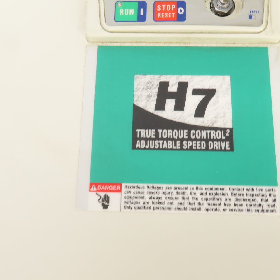 Tobisha VT130H7U410KB 100HP 100kVA AC Adj. Speed Drive 460V 3PH Inp 460V 3PH Out