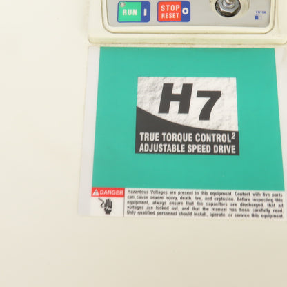 Tobisha VT130H7U410KB 100HP 100kVA AC Adj. Speed Drive 460V 3PH Inp 460V 3PH Out