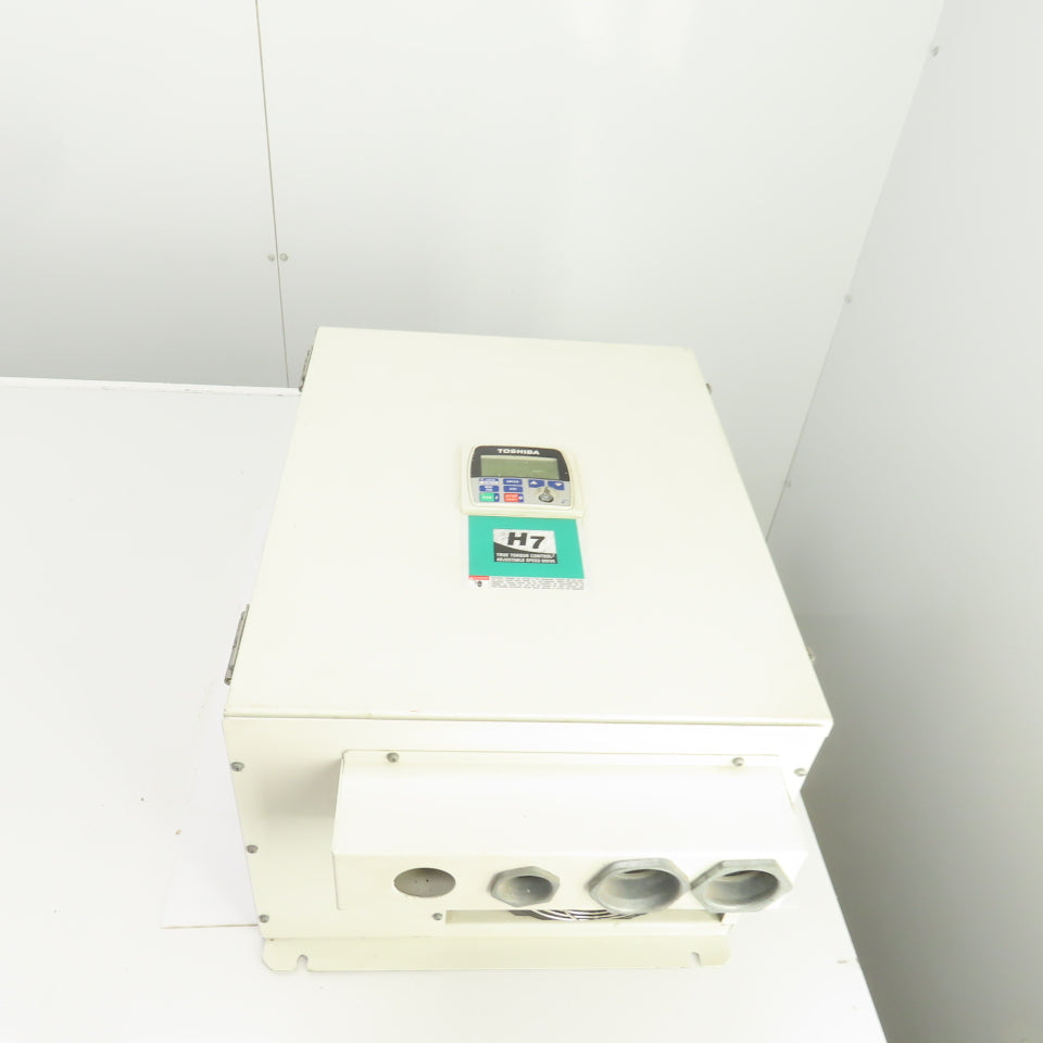 Tobisha VT130H7U410KB 100HP 100kVA AC Adj. Speed Drive 460V 3PH Inp 460V 3PH Out