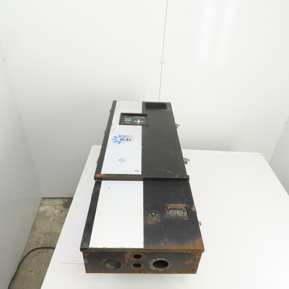 Fincor RAC-FVT02025B-3 20HP 29.5kVA AC Motor Drive 208/230V In 0-208/230 3PH Out