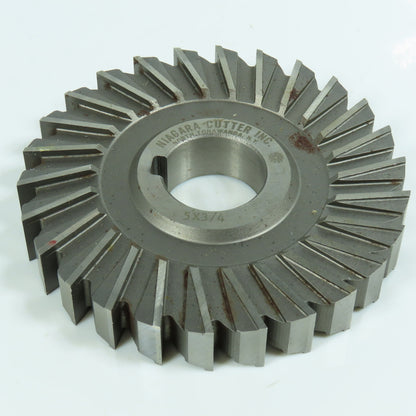 Niagara 4-3/4" x 3/4" Slitting Saw Side Milling Cutter 1-1/4" Arbor 26 Tooth