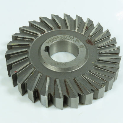 Niagara 4-3/4" x 3/4" Slitting Saw Side Milling Cutter 1-1/4" Arbor 26 Tooth