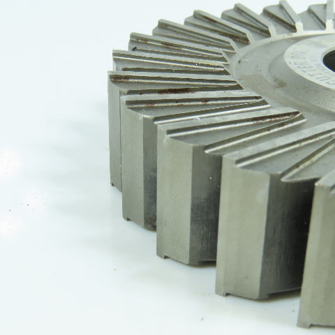 Niagara 4-7/8" x 1" Slitting Saw Side Milling Cutter 1-1/4" Arbor 26 Tooth