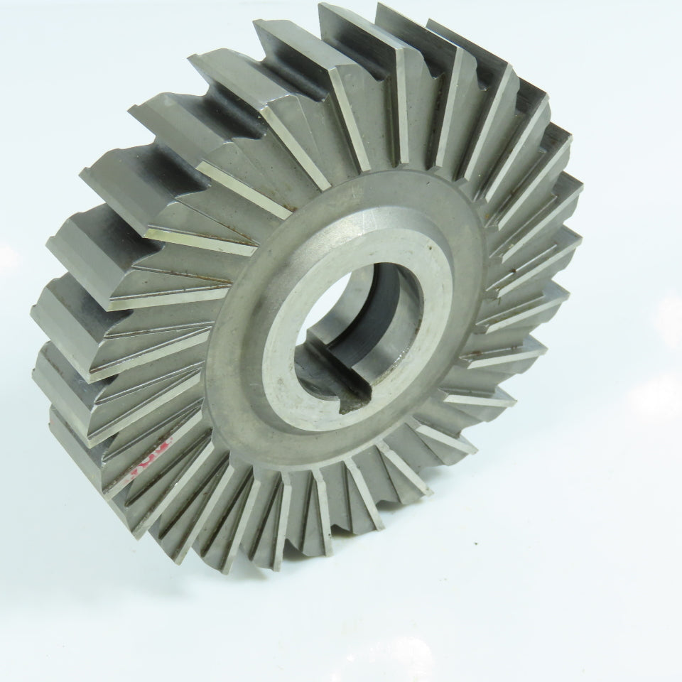 Niagara 4-7/8" x 1" Slitting Saw Side Milling Cutter 1-1/4" Arbor 26 Tooth