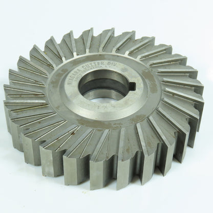 Niagara 4-7/8" x 1" Slitting Saw Side Milling Cutter 1-1/4" Arbor 26 Tooth