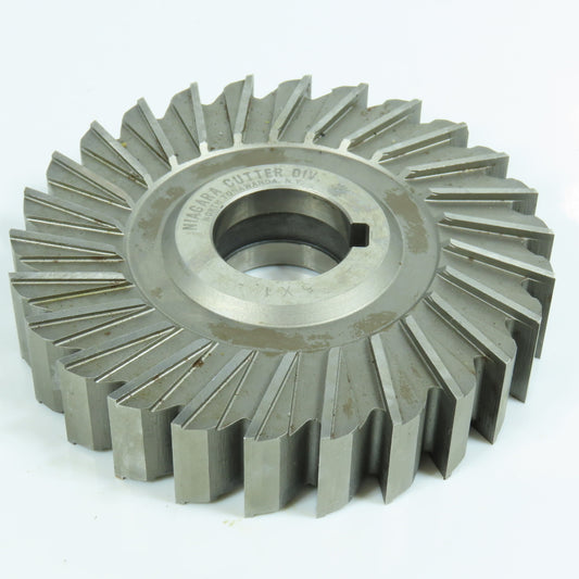 Niagara 4-7/8" x 1" Slitting Saw Side Milling Cutter 1-1/4" Arbor 26 Tooth