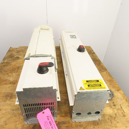 ABB ACH401601632 10CE0000 20HP AC Drive W/Bypass 380-480V 3PH In 0-480V 30A Out