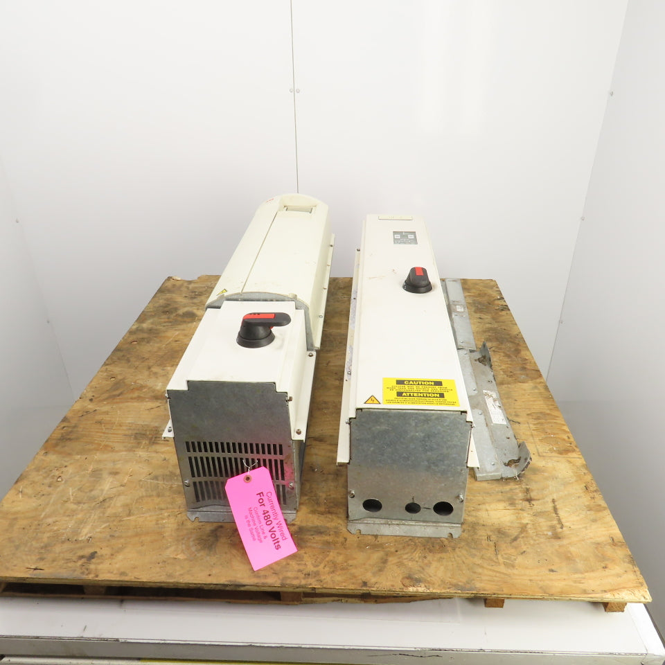 ABB ACH401601632 10CE0000 20HP AC Drive W/Bypass 380-480V 3PH In 0-480V 30A Out