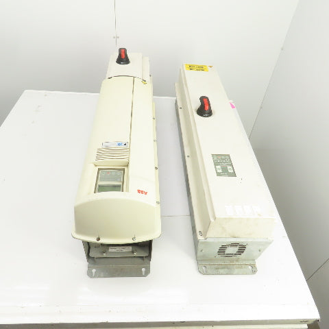 ABB ACH401601632 10CE0000 20HP AC Drive W/Bypass 380-480V 3PH In 0-480V 30A Out