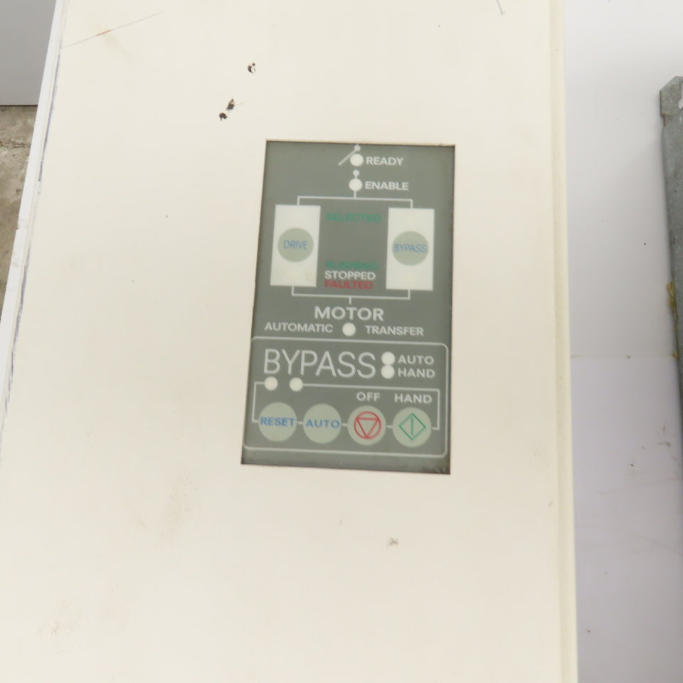 ABB ACH401601632 10CE0000 20HP AC Drive W/Bypass 380-480V 3PH In 0-480V 30A Out