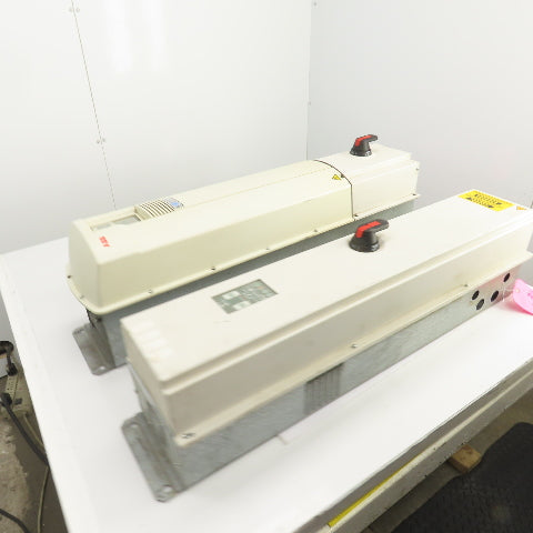 ABB ACH401601632 10CE0000 20HP AC Drive W/Bypass 380-480V 3PH In 0-480V 30A Out