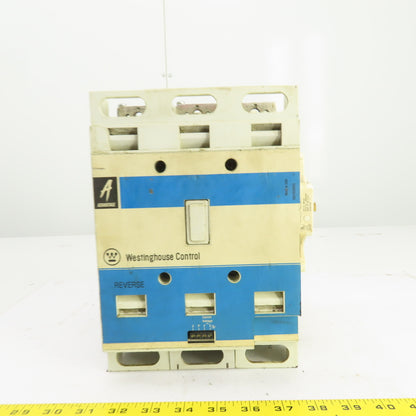 Westinghouse W201K5CF Nema Size 5 Contactor 200-575V 270A 75-200HP 120V Coil