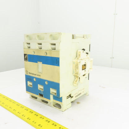 Westinghouse W201K5CF Nema Size 5 Contactor 200-575V 270A 75-200HP 120V Coil