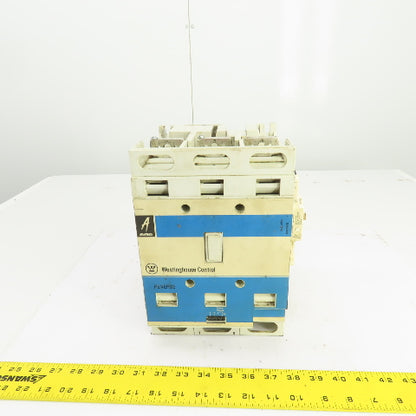 Westinghouse W201K5CF Nema Size 5 Contactor 200-575V 270A 75-200HP 120V Coil