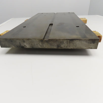 30-1/4" x 16" x 1-3/4" Thick Steel Machined Top Plate