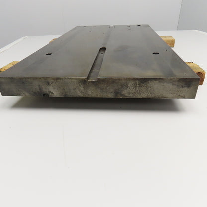 30-1/4" x 16" x 1-3/4" Thick Steel Machined Top Plate