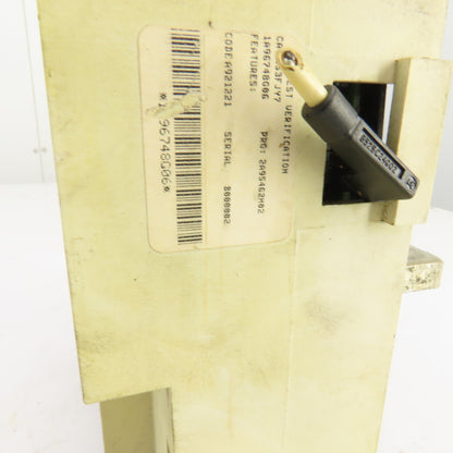 Westinghouse WB53FJ Nema Size 5 Standalone Overload 270A 600V 60HZ
