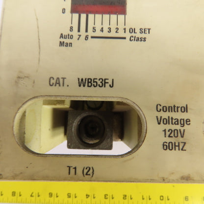 Westinghouse WB53FJ Nema Size 5 Standalone Overload 270A 600V 60HZ