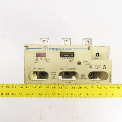 Westinghouse WB53FJ Nema Size 5 Standalone Overload 270A 600V 60HZ