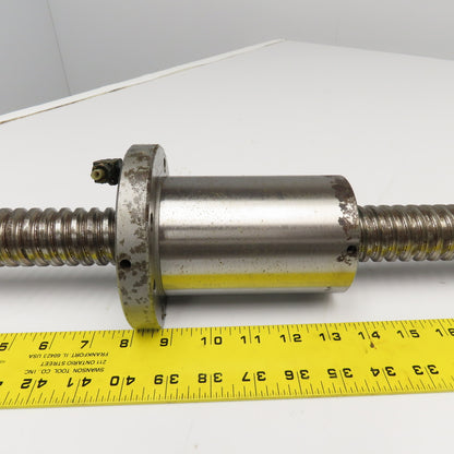 40mm Ball Screw 9.5mm Pitch Single Start 38" Screw Length 50" OAL
