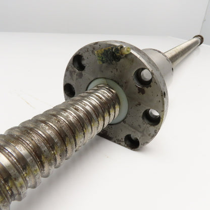 40mm Ball Screw 9.5mm Pitch Single Start 38" Screw Length 50" OAL