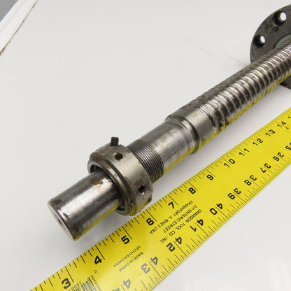 40mm Ball Screw 9.5mm Pitch Single Start 38" Screw Length 50" OAL