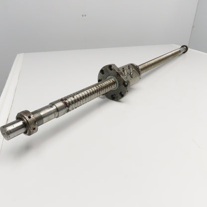 40mm Ball Screw 9.5mm Pitch Single Start 38" Screw Length 50" OAL
