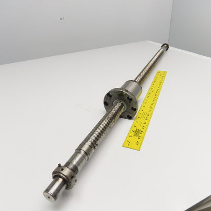 40mm Ball Screw 9.5mm Pitch Single Start 38" Screw Length 50" OAL