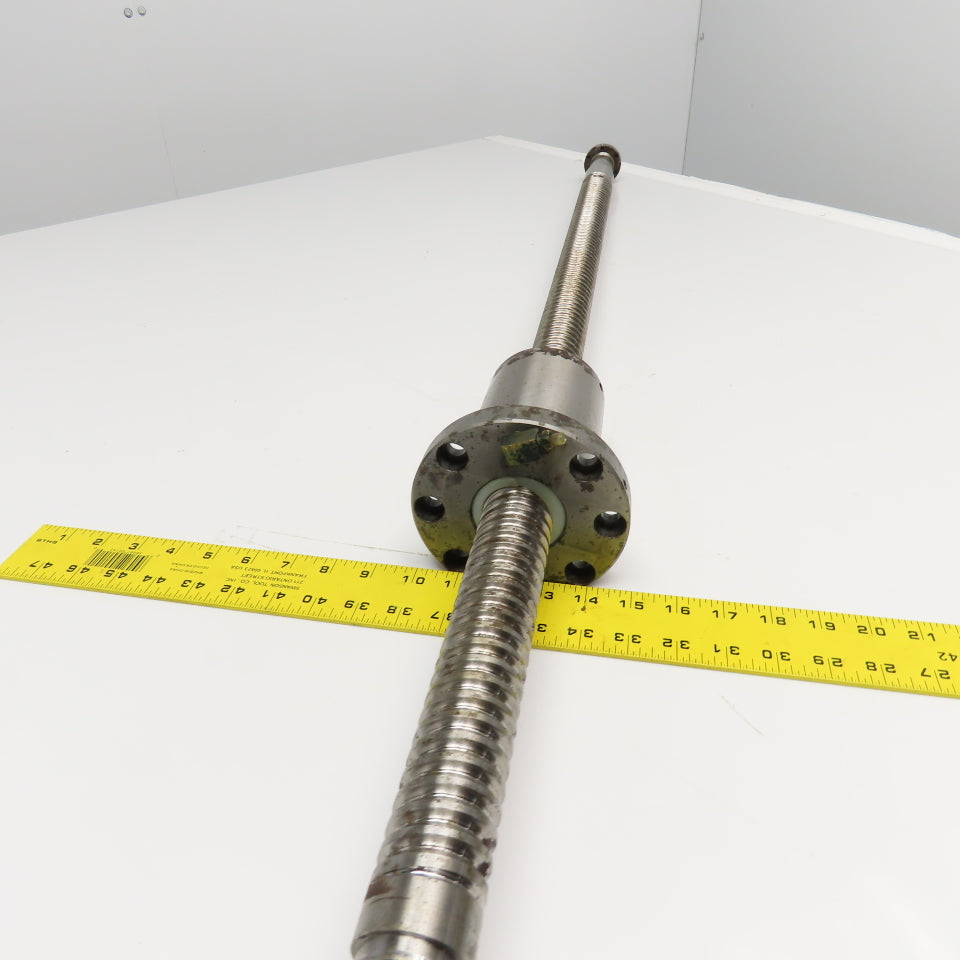 40mm Ball Screw 9.5mm Pitch Single Start 38" Screw Length 50" OAL