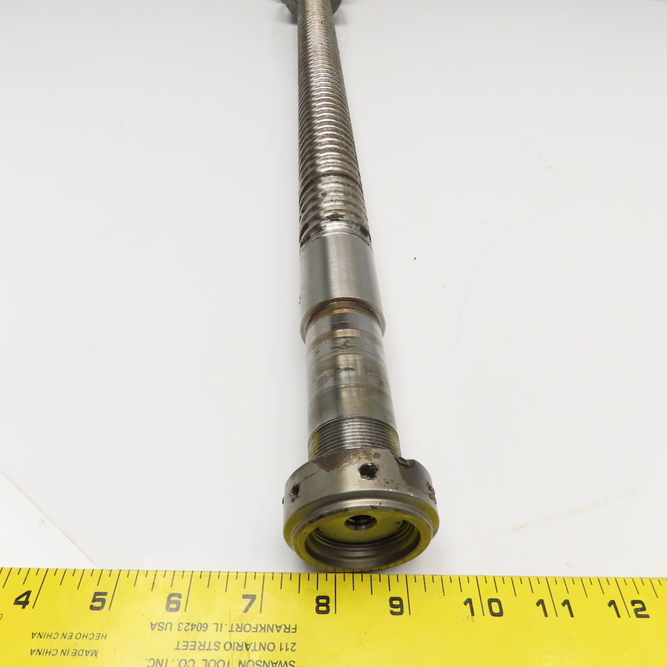 40mm Ball Screw 9.5mm Pitch Single Start 38" Screw Length 50" OAL
