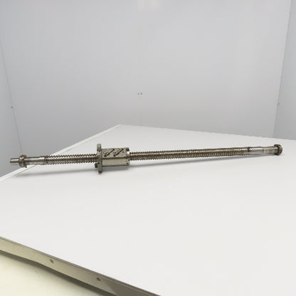 40mm Ball Screw 9.5mm Pitch Single Start 38" Screw Length 50" OAL