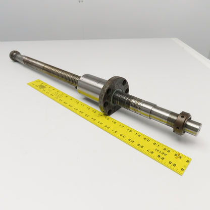 NSK W4006WF-16Z 40mm Ball Screw 7mm Pitch Single Start 24" Screw Length 35" OAL