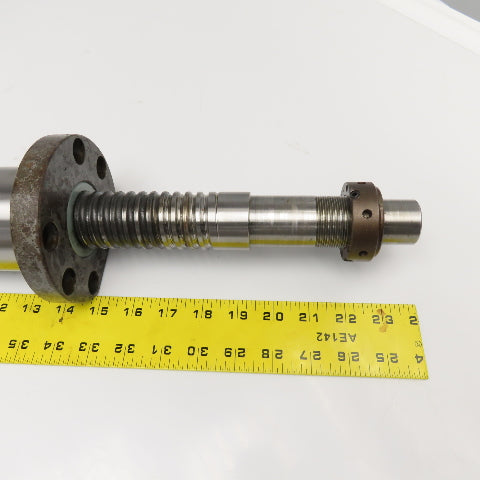 NSK W4006WF-16Z 40mm Ball Screw 7mm Pitch Single Start 24" Screw Length 35" OAL