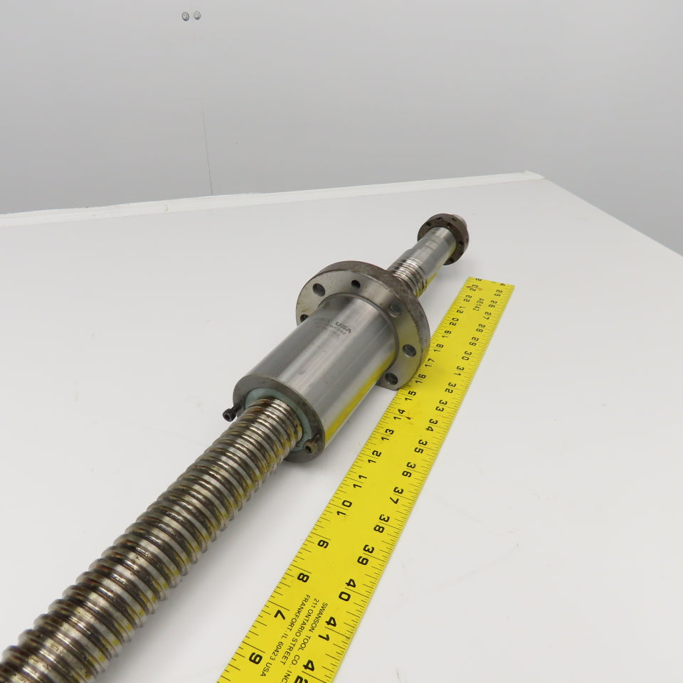 NSK W4006WF-16Z 40mm Ball Screw 7mm Pitch Single Start 24" Screw Length 35" OAL