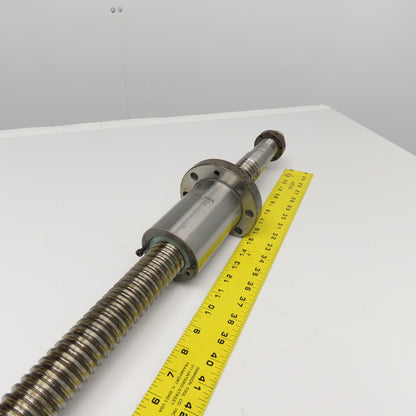 NSK W4006WF-16Z 40mm Ball Screw 7mm Pitch Single Start 24" Screw Length 35" OAL