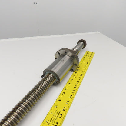 NSK W4006WF-16Z 40mm Ball Screw 7mm Pitch Single Start 24" Screw Length 35" OAL
