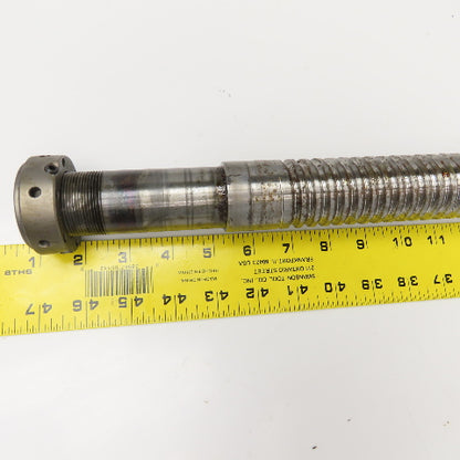 NSK W4006WF-16Z 40mm Ball Screw 7mm Pitch Single Start 24" Screw Length 35" OAL