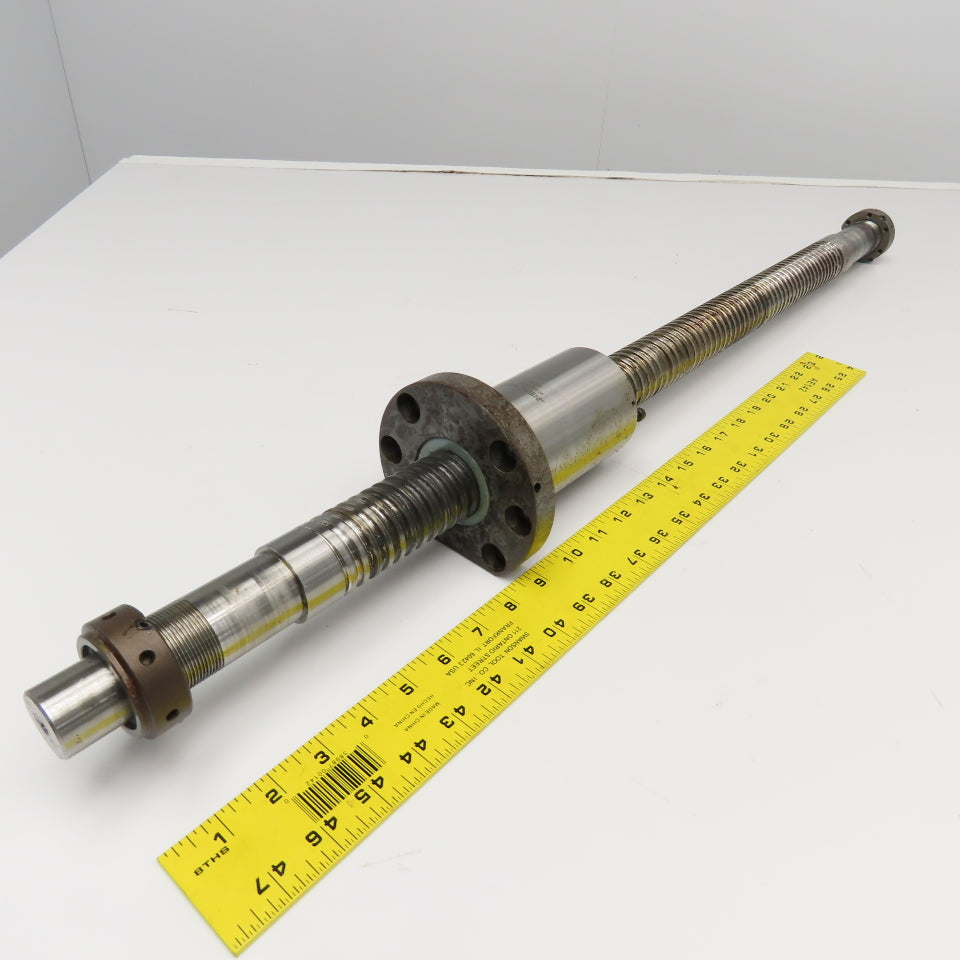 NSK W4006WF-16Z 40mm Ball Screw 7mm Pitch Single Start 24" Screw Length 35" OAL