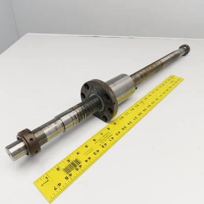 NSK W4006WF-16Z 40mm Ball Screw 7mm Pitch Single Start 24" Screw Length 35" OAL