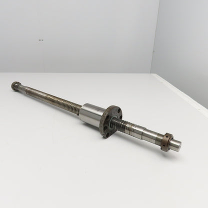 NSK W4006WF-16Z 40mm Ball Screw 7mm Pitch Single Start 24" Screw Length 35" OAL