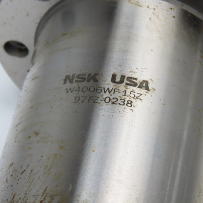 NSK W4006WF-15Z 40mm Ball Screw 9.5mm Pitch Single Start 26" Screw 37" OAL