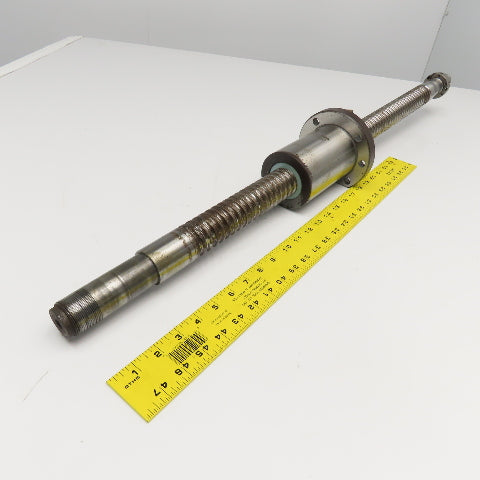 NSK W4006WF-15Z 40mm Ball Screw 9.5mm Pitch Single Start 26" Screw 37" OAL