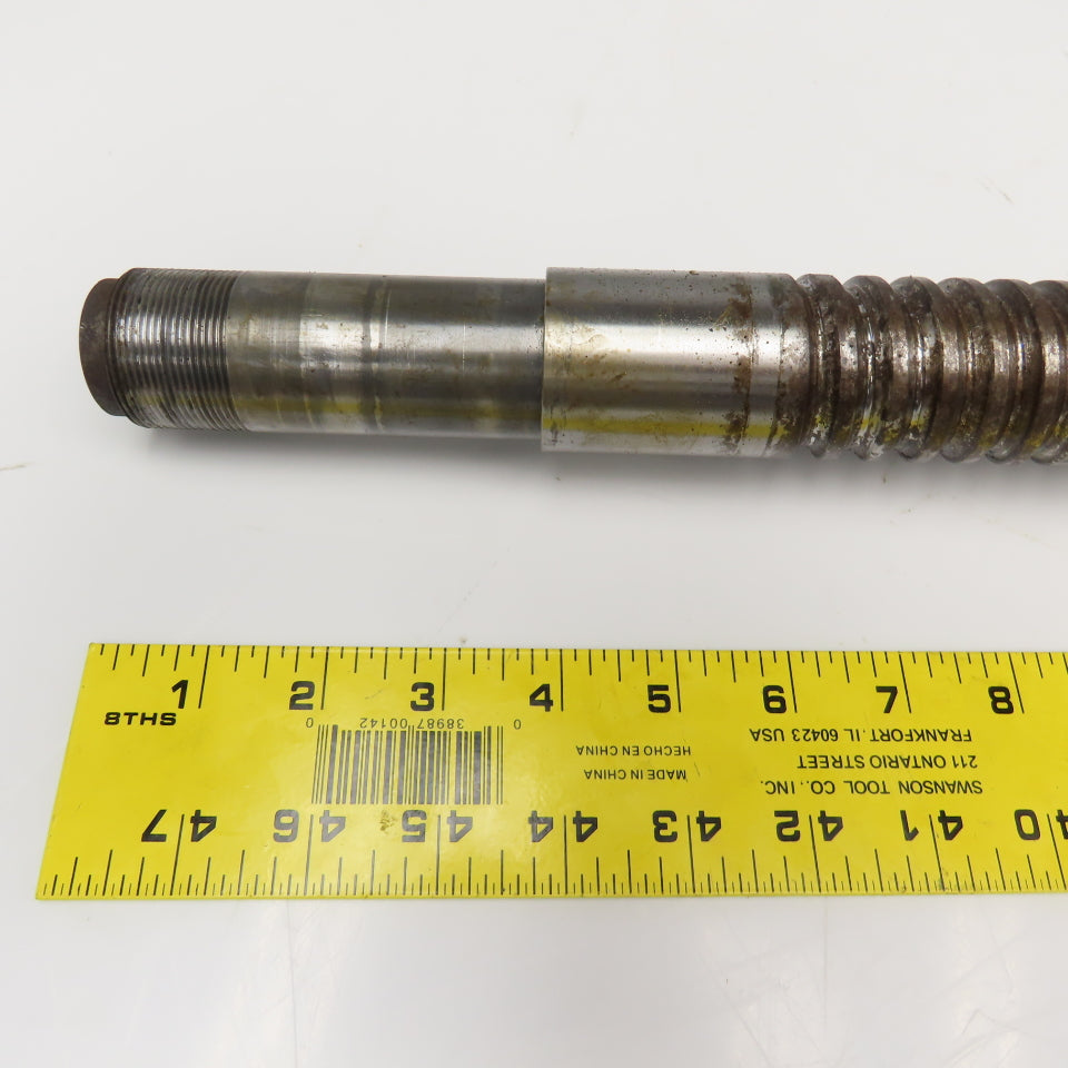 NSK W4006WF-15Z 40mm Ball Screw 9.5mm Pitch Single Start 26" Screw 37" OAL