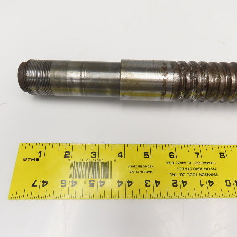 NSK W4006WF-15Z 40mm Ball Screw 9.5mm Pitch Single Start 26" Screw 37" OAL